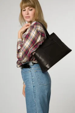 'Bay' Leather Tote Bag