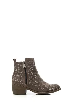 'Beria' Alcantara Ankle Boots