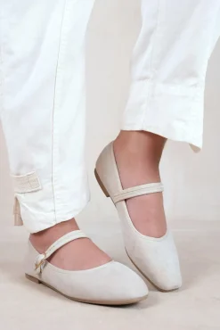 'Berlin' Ballet Toe Pump With Strap