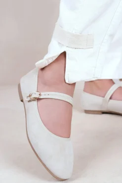 'Berlin' Ballet Toe Pump With Strap