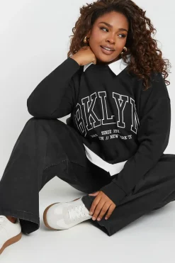 'BKLYN' 2-In-1 Sweatshirt