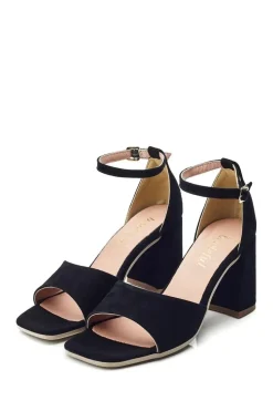 'B.Miranda' Suede Heeled Sandals