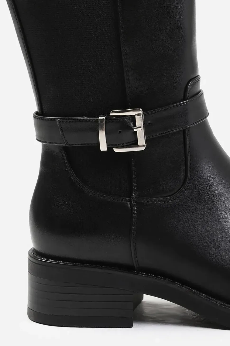 'Bode' Knee High Boots With Buckle Detail