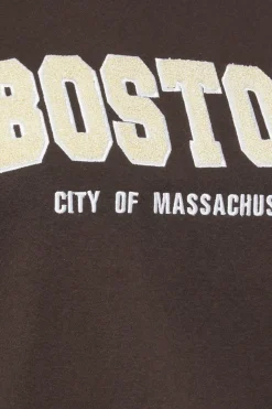 'Boston' Printed Sweatshirt