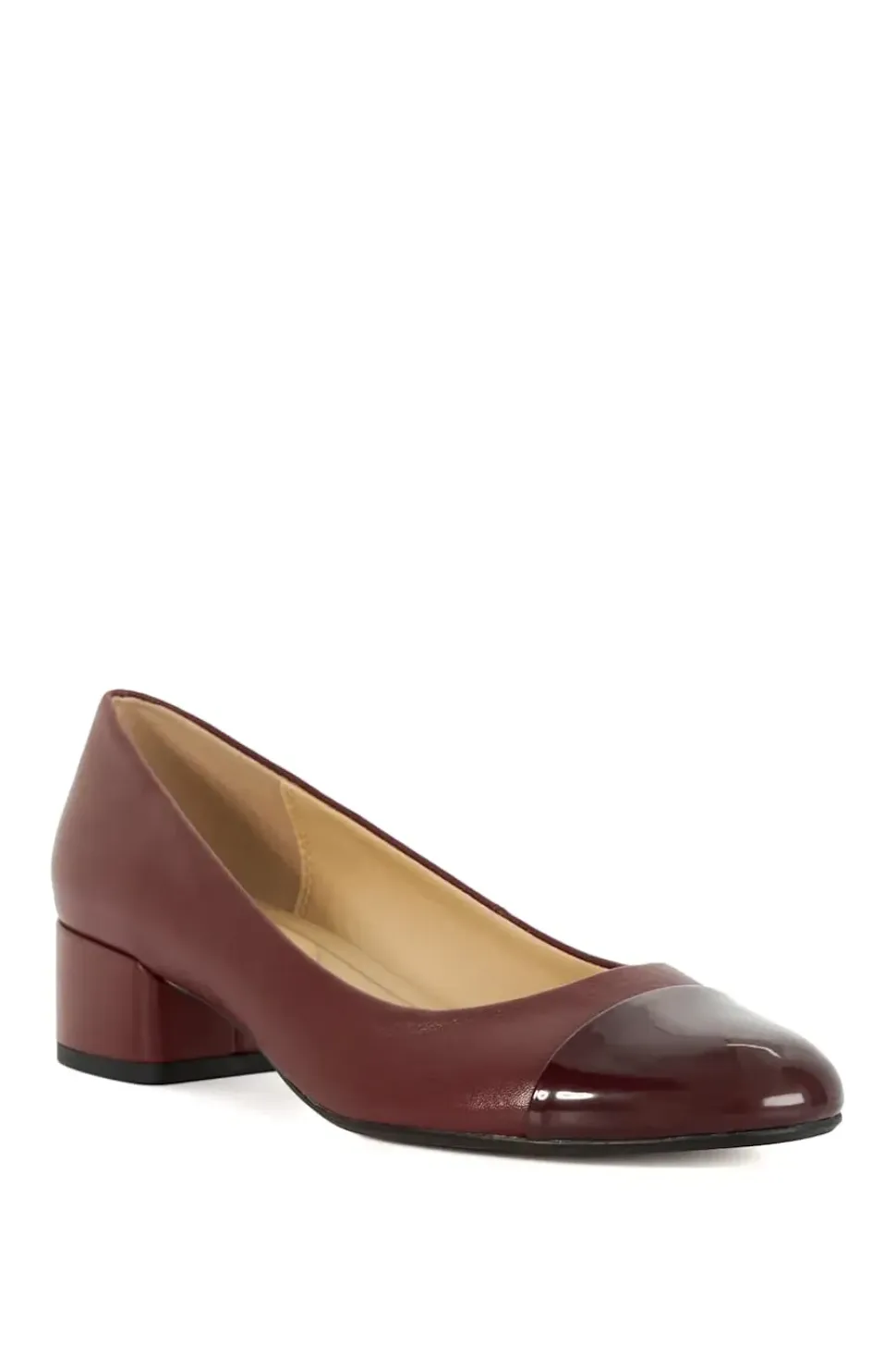 'Bracket' Leather Court Shoes
