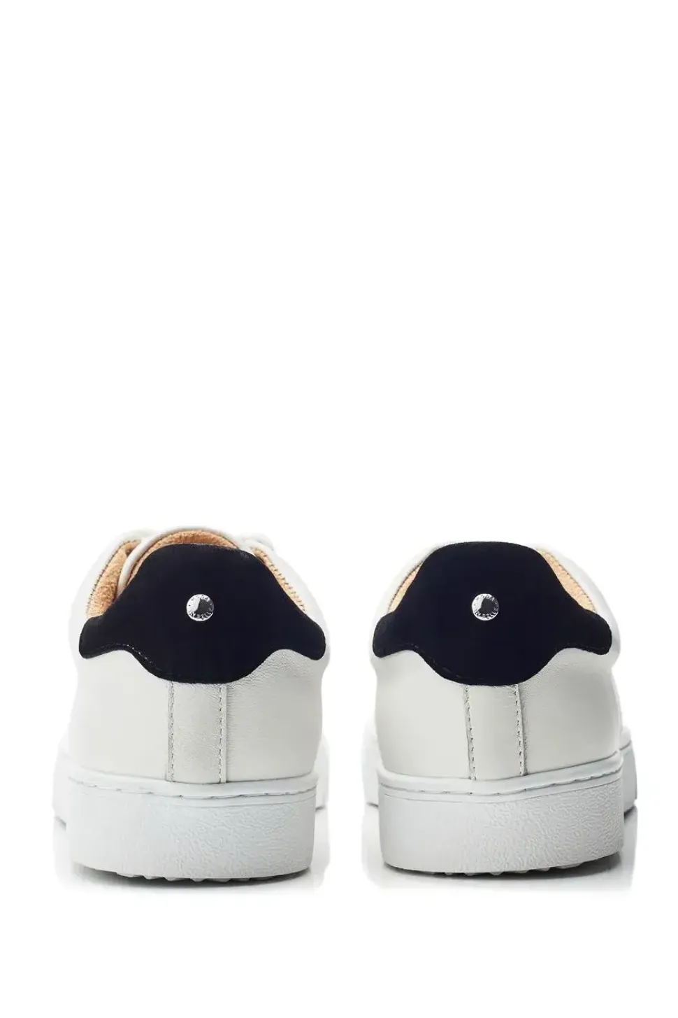 'Brandie' Leather Casual Trainers
