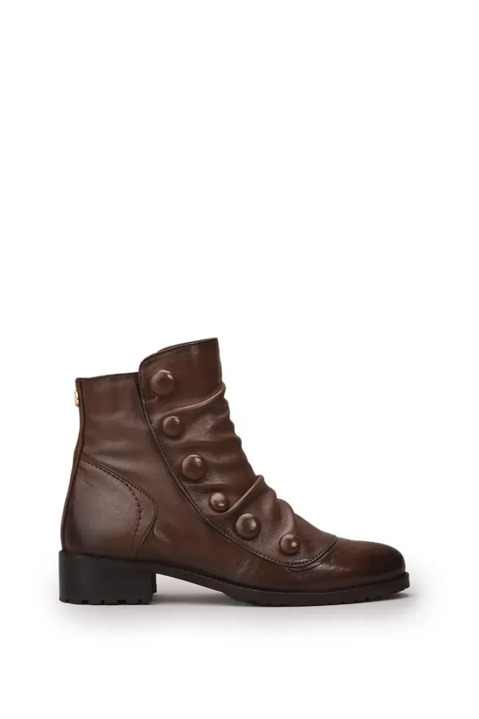 'Bronwen' Leather Ankle Boots