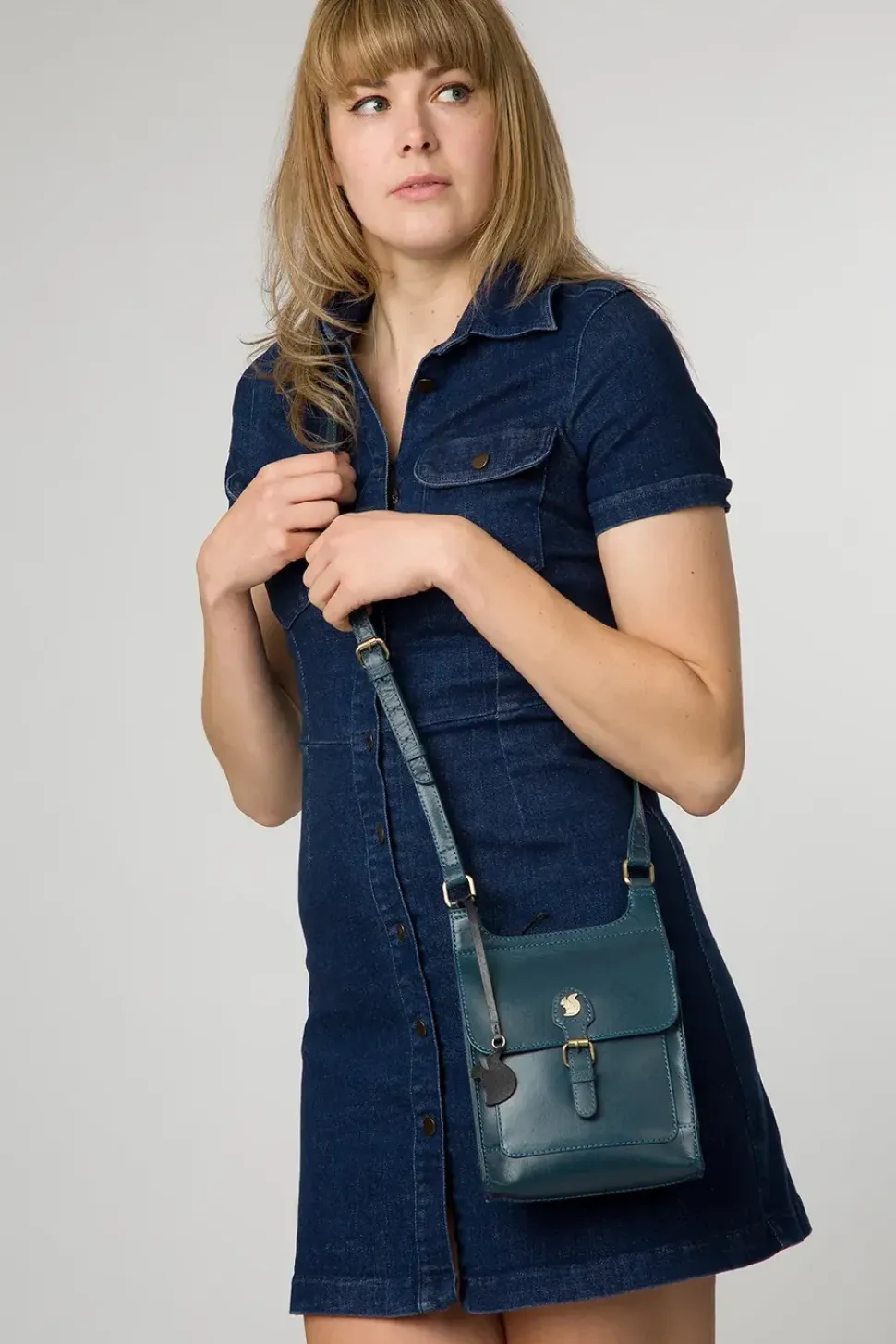 'Bryony' Leather Cross Body Bag