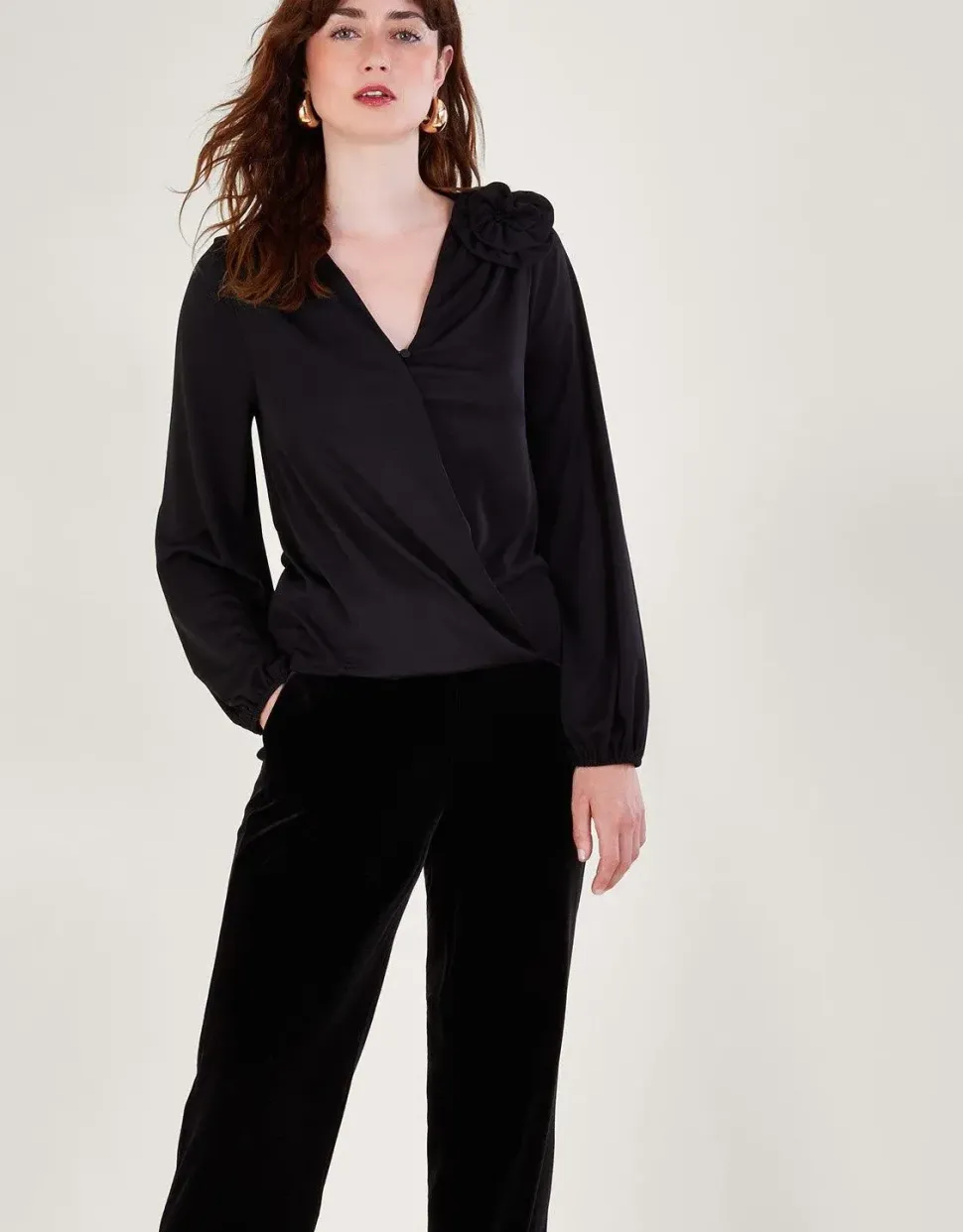 'Cali' Corsage Blouse