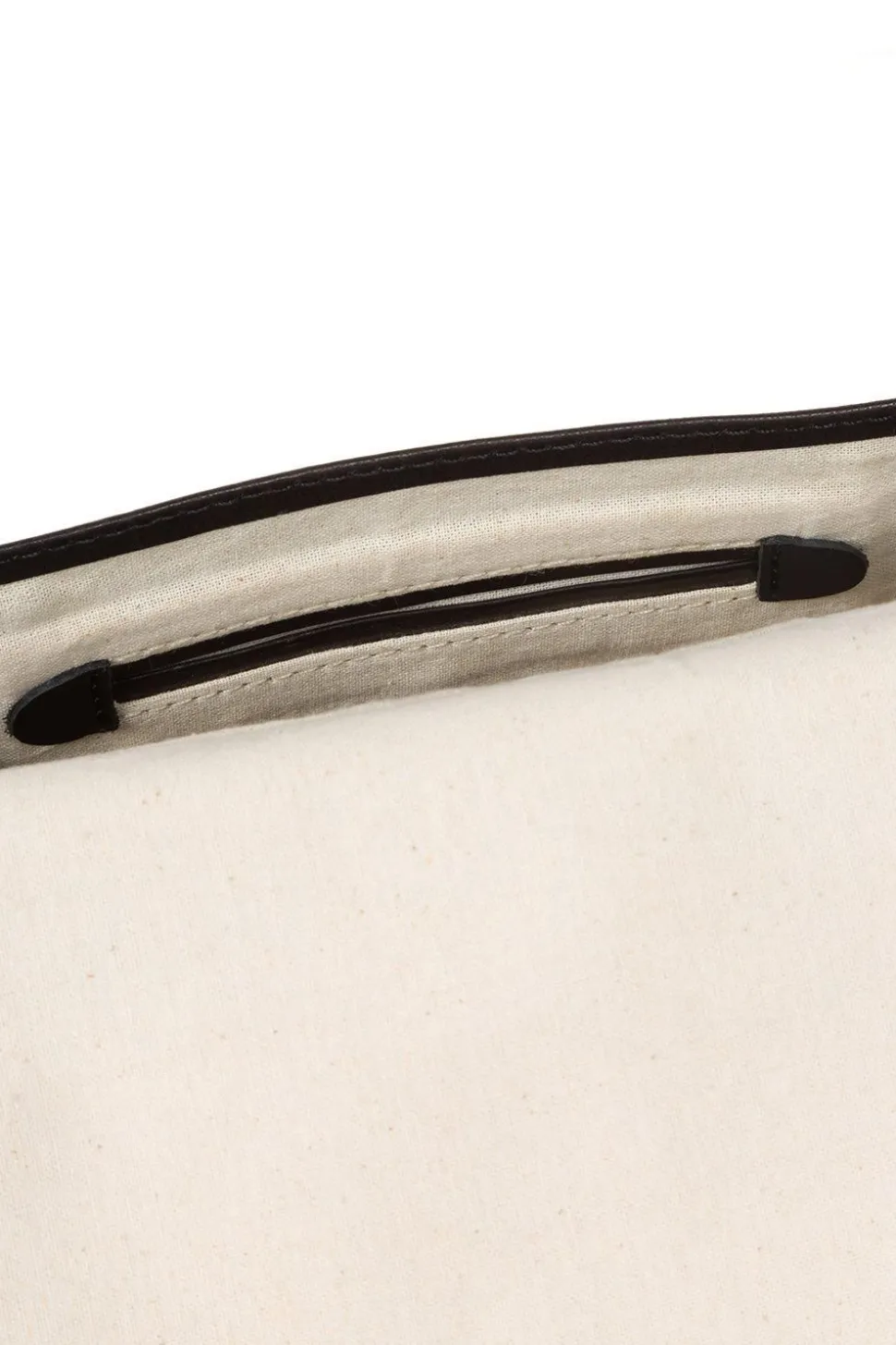 'Cara' Leather Cross Body Clutch Bag