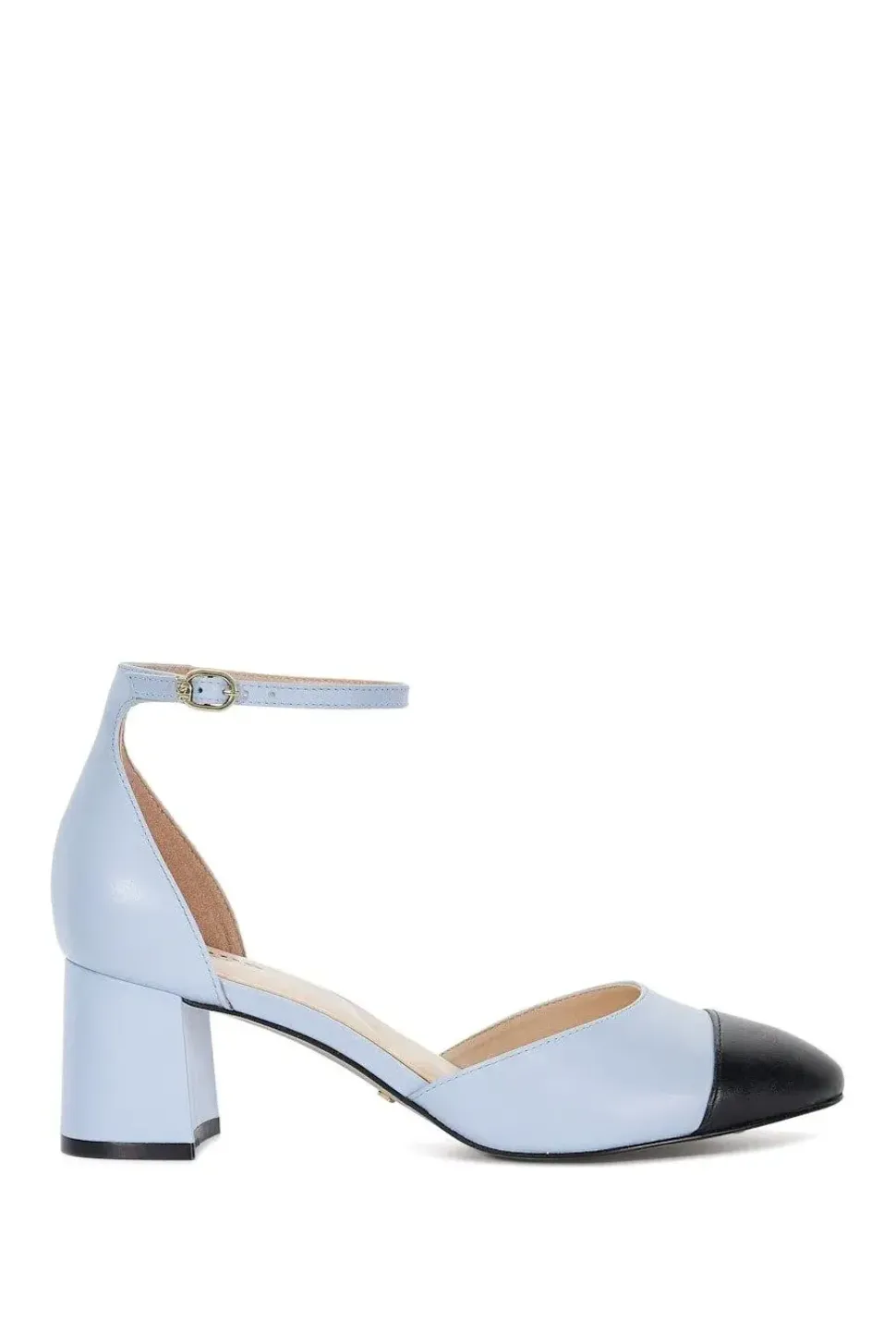 'Careless' Leather Strappy Heels