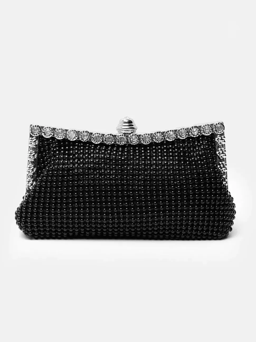 'Caroline' Crystal Embellished Evening Clutch Bag