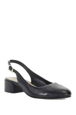 'Casing' Leather Strappy Heels