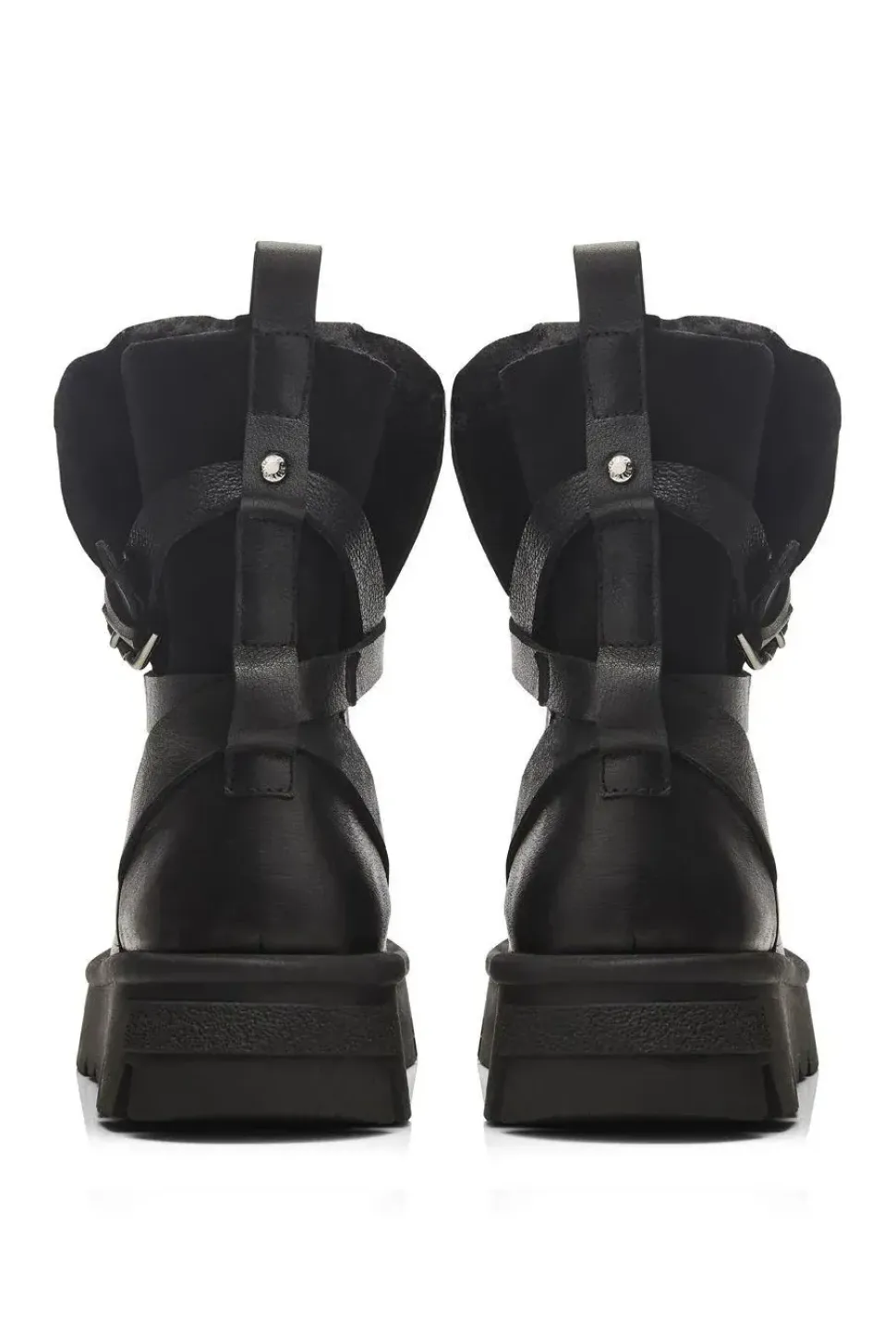 'Cassa' Leather Ankle Boots