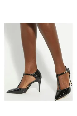 'Castered' Court Shoes