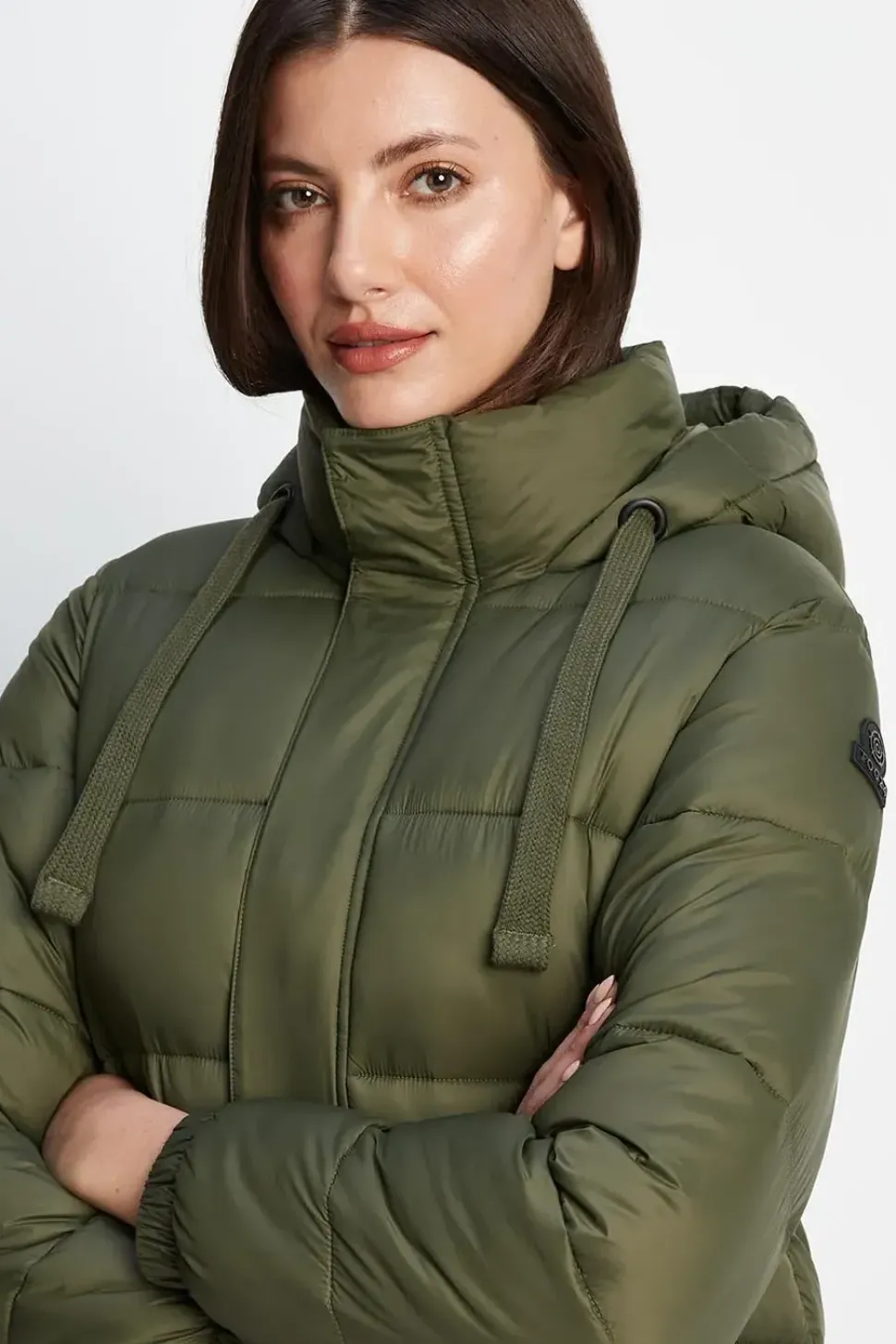 'Cautley' Long Padded Shower Resistant Jacket
