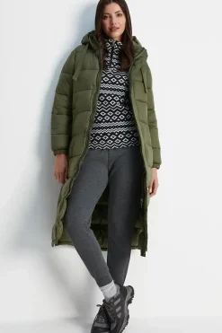 'Cautley' Long Padded Shower Resistant Jacket