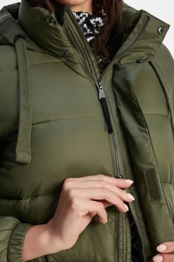 'Cautley' Long Padded Shower Resistant Jacket