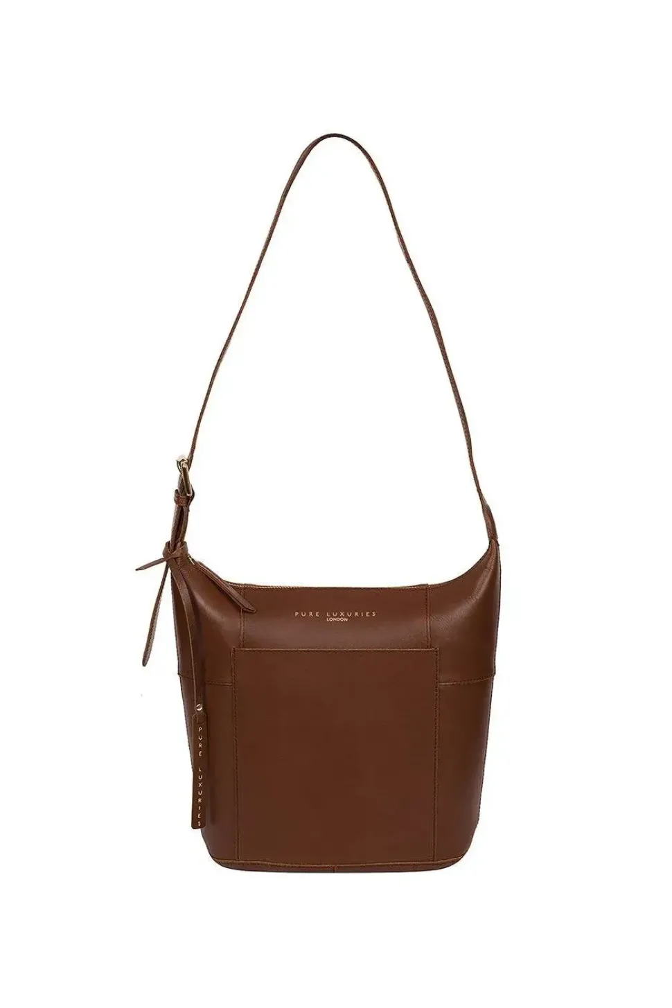 'Chichester' Vegetable-Tanned Leather Shoulder Bag