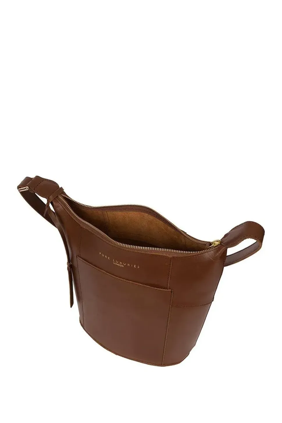 'Chichester' Vegetable-Tanned Leather Shoulder Bag