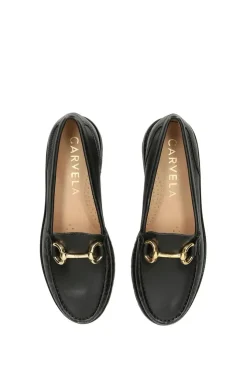 'Chord' Leather Flats