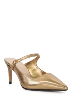 'Chronicle' Leather Court Shoes