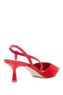 'Citrus' Suede Strappy Heels