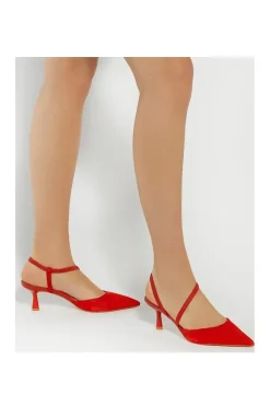 'Citrus' Suede Strappy Heels
