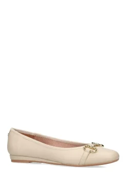 'Click Ballet' Leather Flats