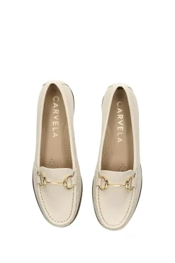 'Click' Leather Trainers