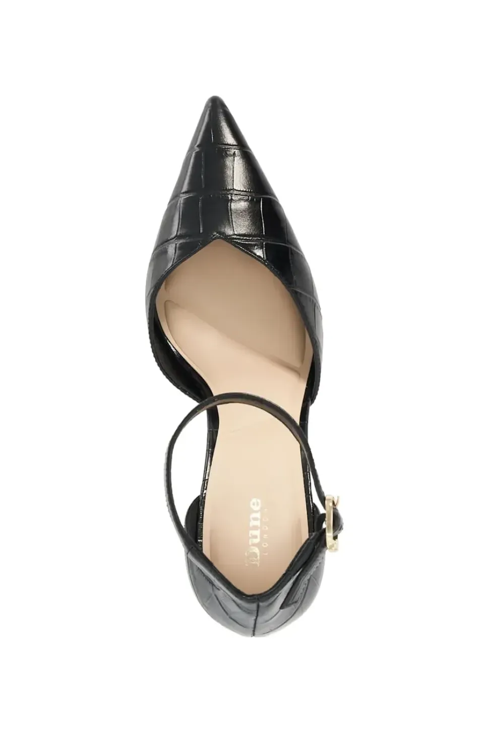 'Colly' Leather Court Shoes