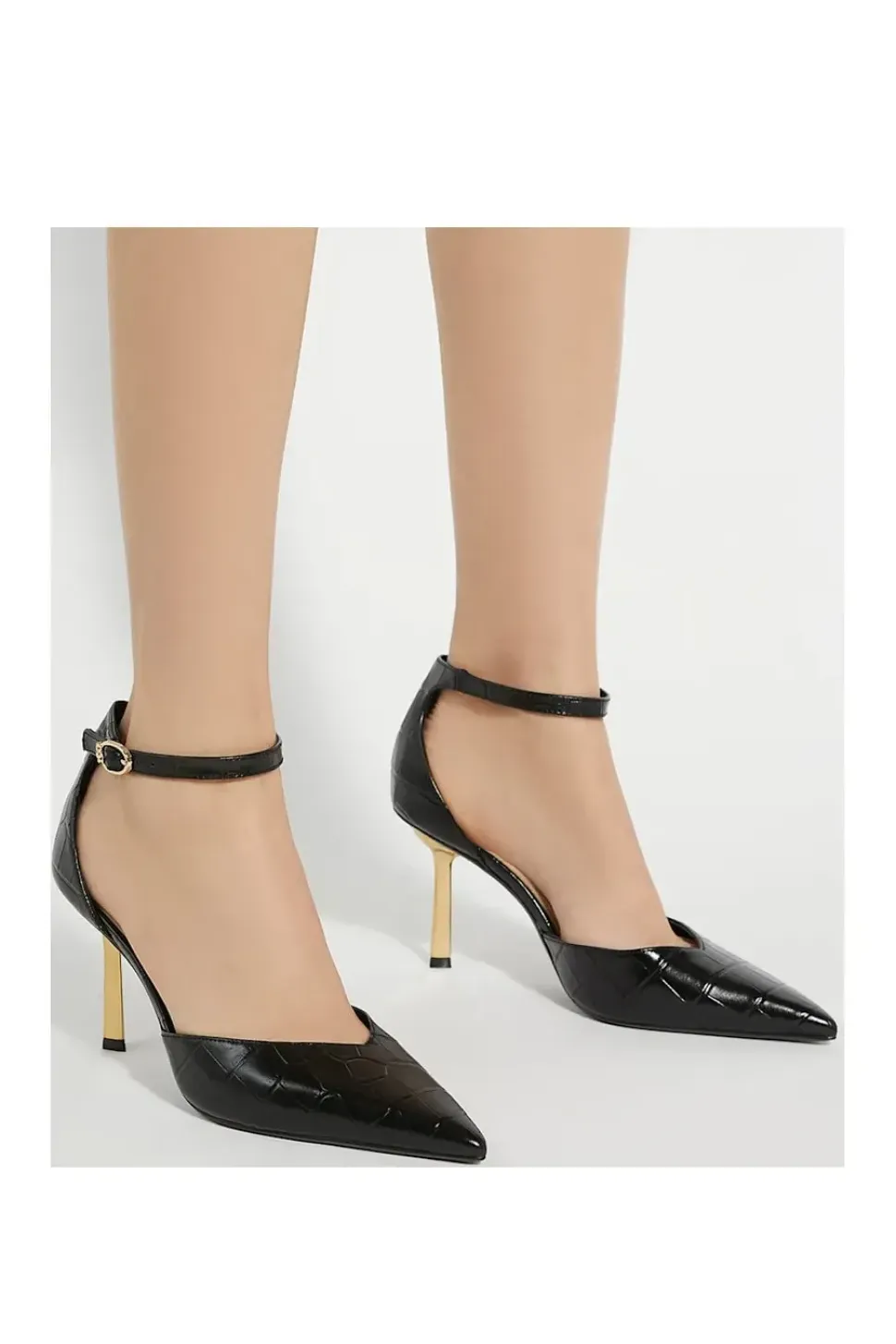 'Colly' Leather Court Shoes