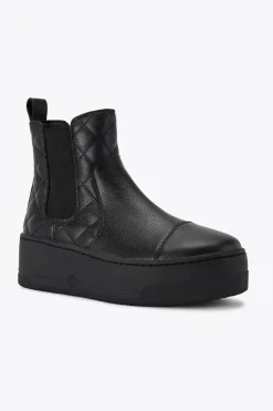 'Connected Chelsea' Leather Boots