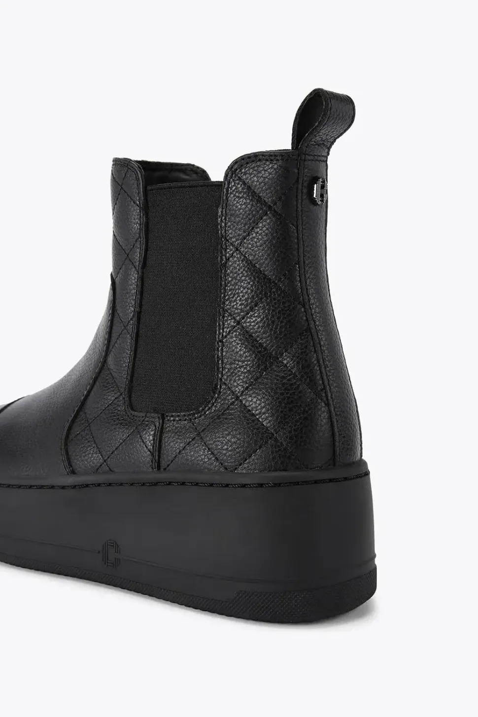 'Connected Chelsea' Leather Boots