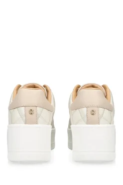 'Connected Laceless Quilt' Leather Trainers