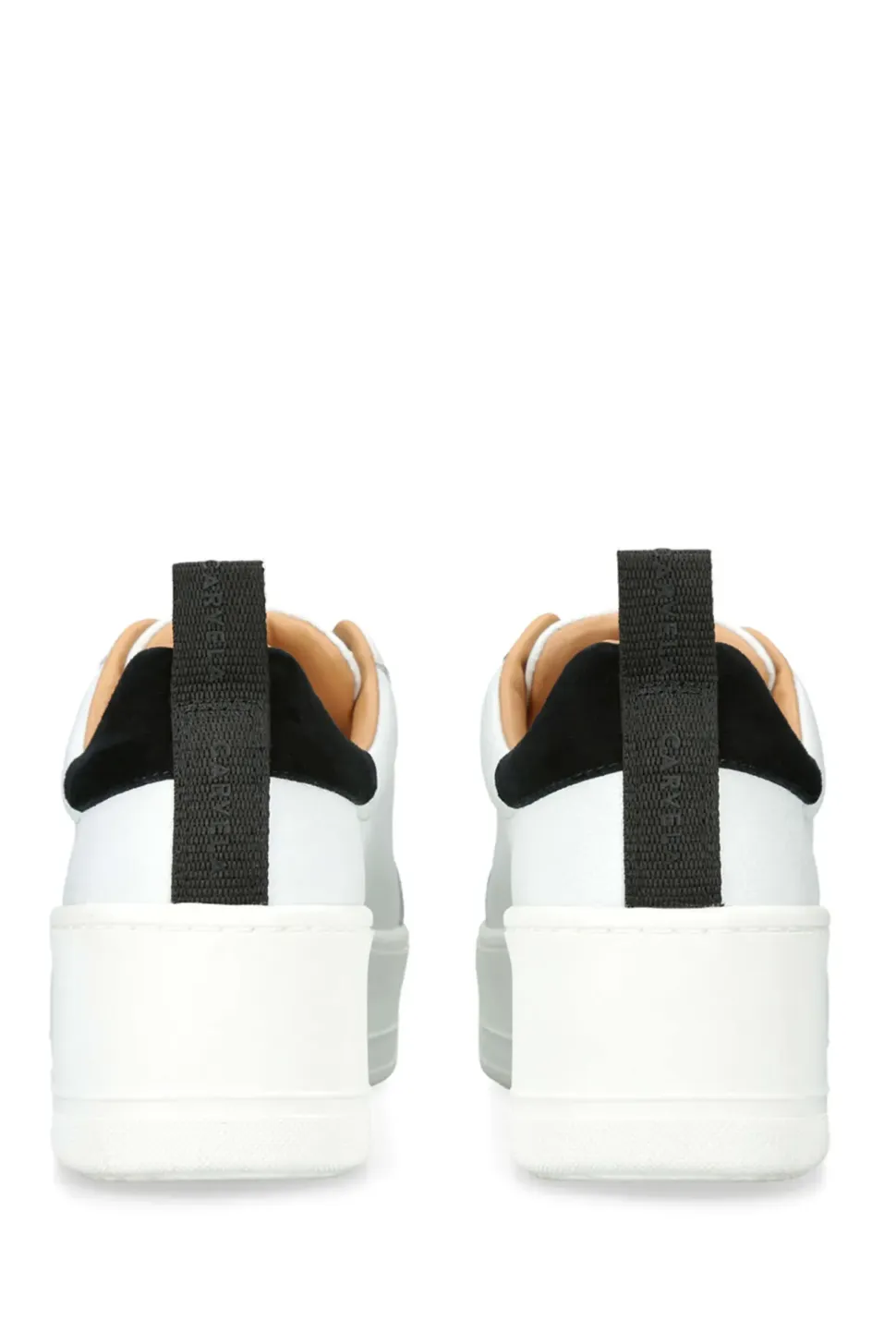 'Connected Laceless' Leather Trainers