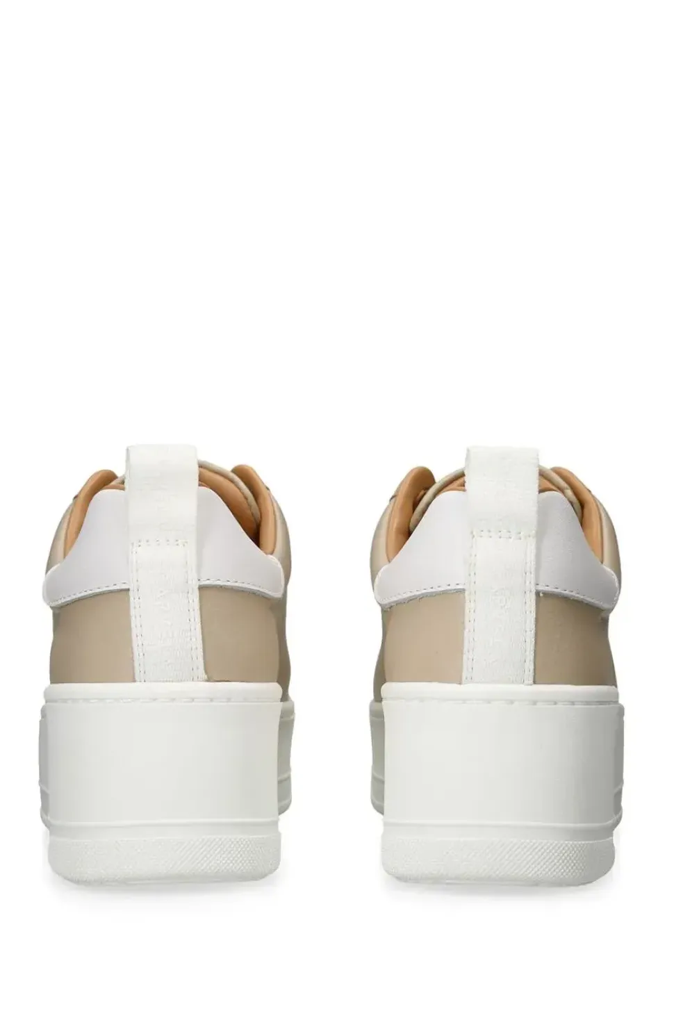 'Connected Laceless' Leather Trainers