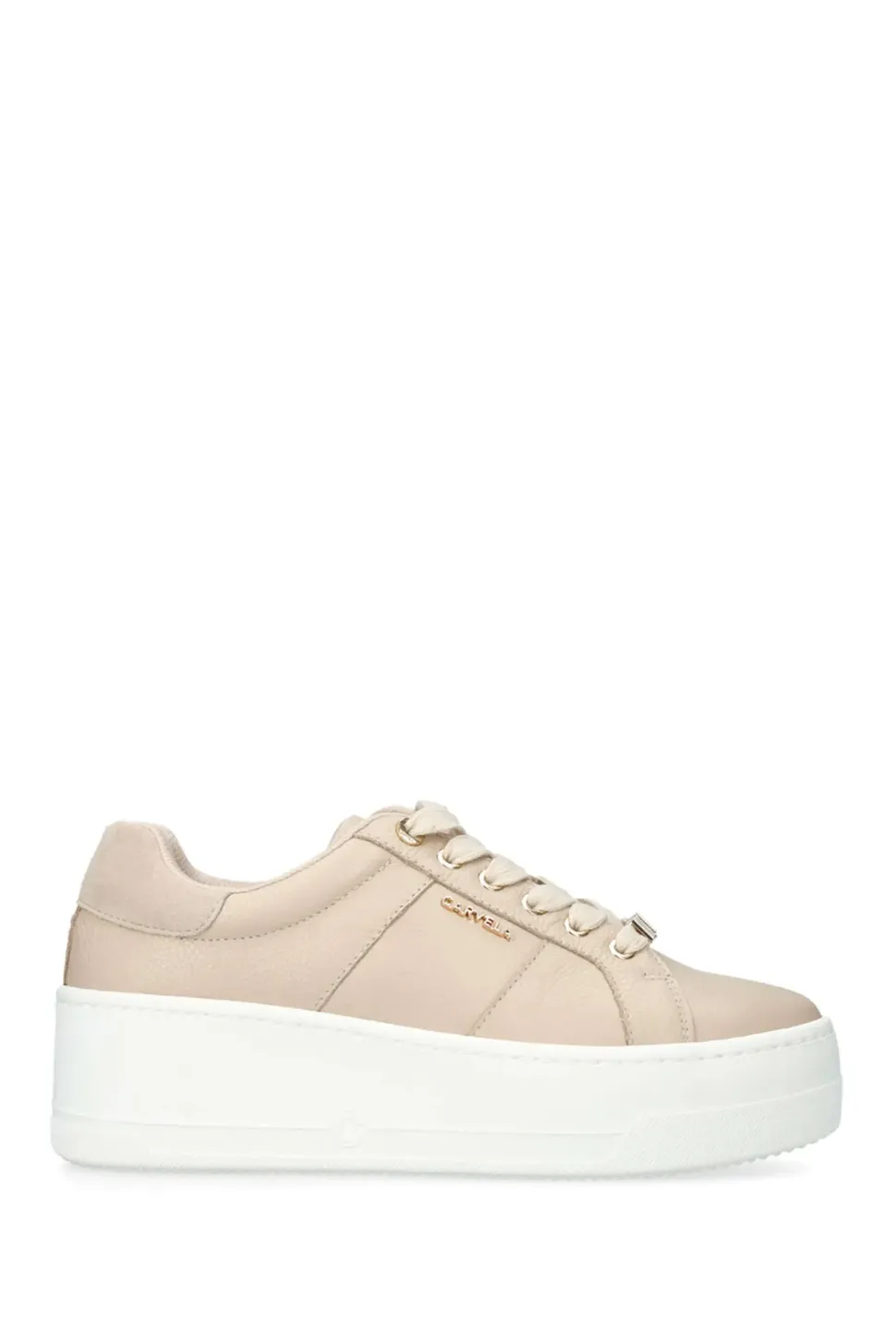 'Connected' Leather Trainers