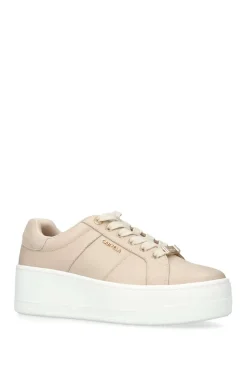 'Connected' Leather Trainers
