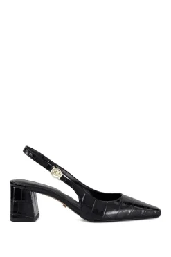 'Contact' Leather Strappy Heels