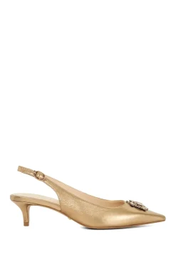 'Context' Leather Strappy Heels