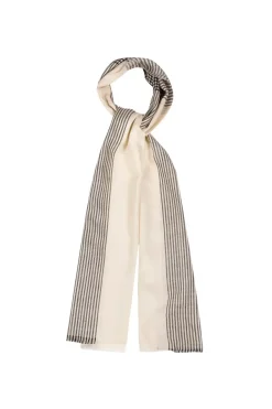 'Contrast' Cashmere & Merino Wool Pashmina