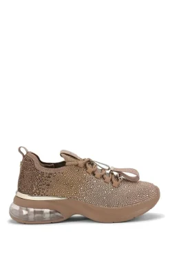 'Cosmic Bubble Jewel' Fabric Trainers