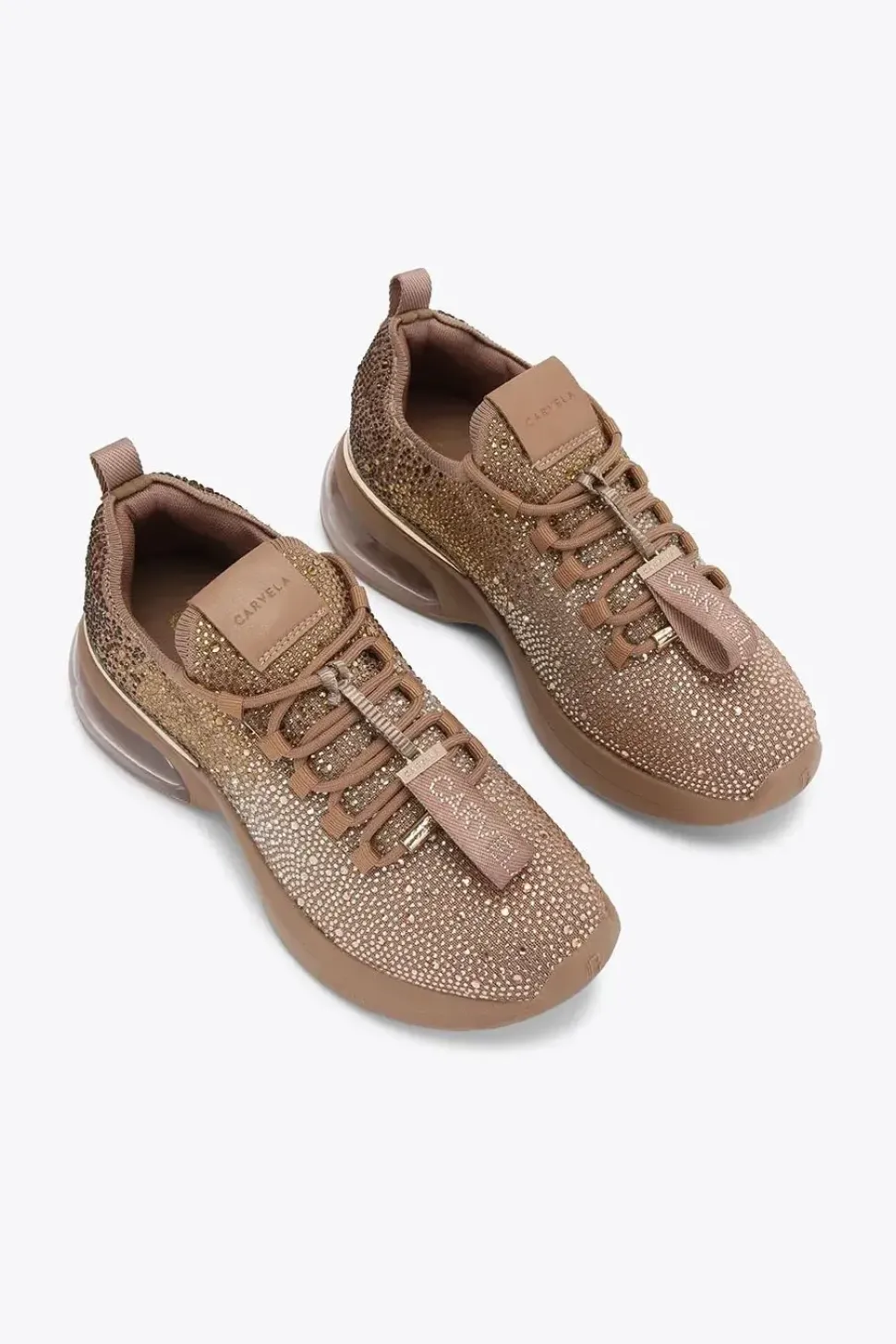 'Cosmic Bubble Jewel' Fabric Trainers