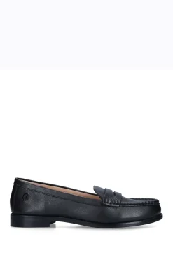 'Crackle' Leather Flats