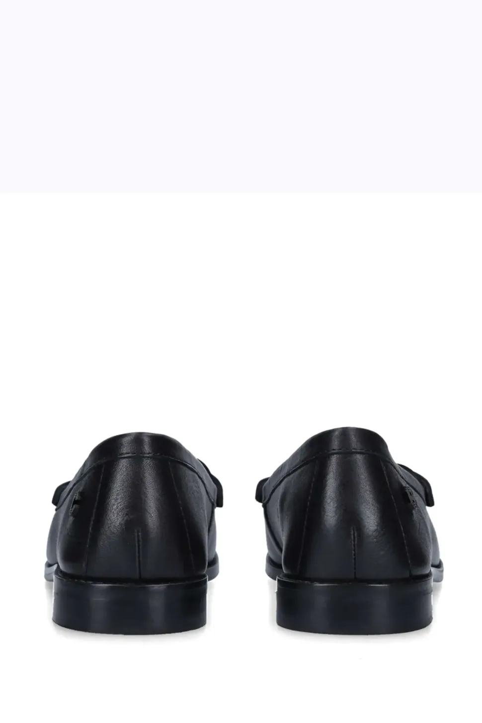 'Crackle' Leather Flats