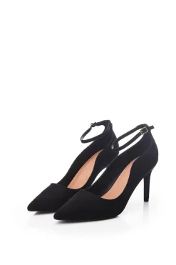 'Cristel' Alcantara Court Shoes