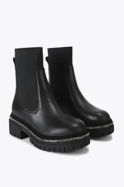 'Dazzle Ankle 2' Leather Boots