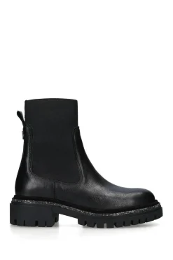 'Dazzle Ankle' Leather Boots