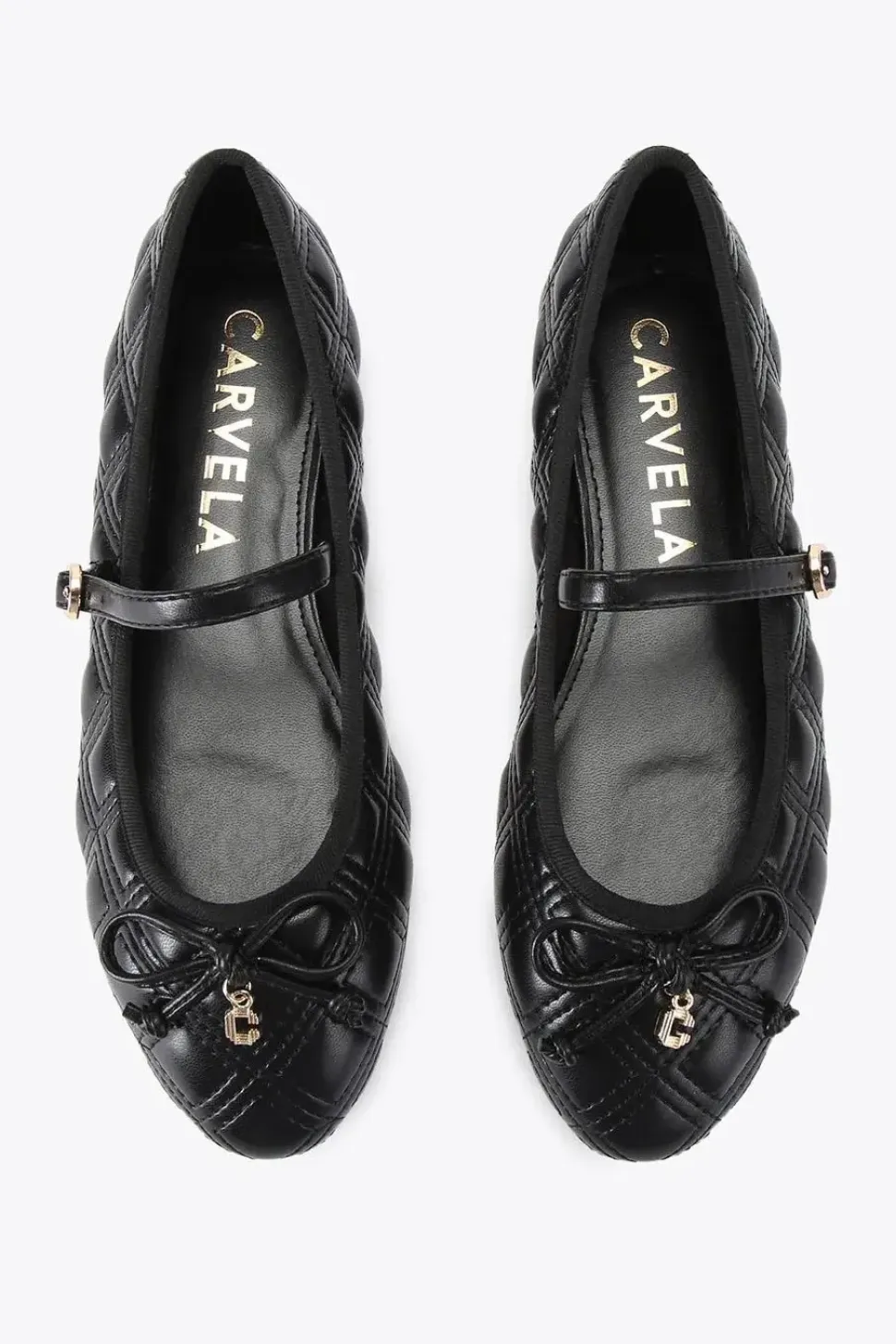 'Diamond Quilt Ballerina' Flats